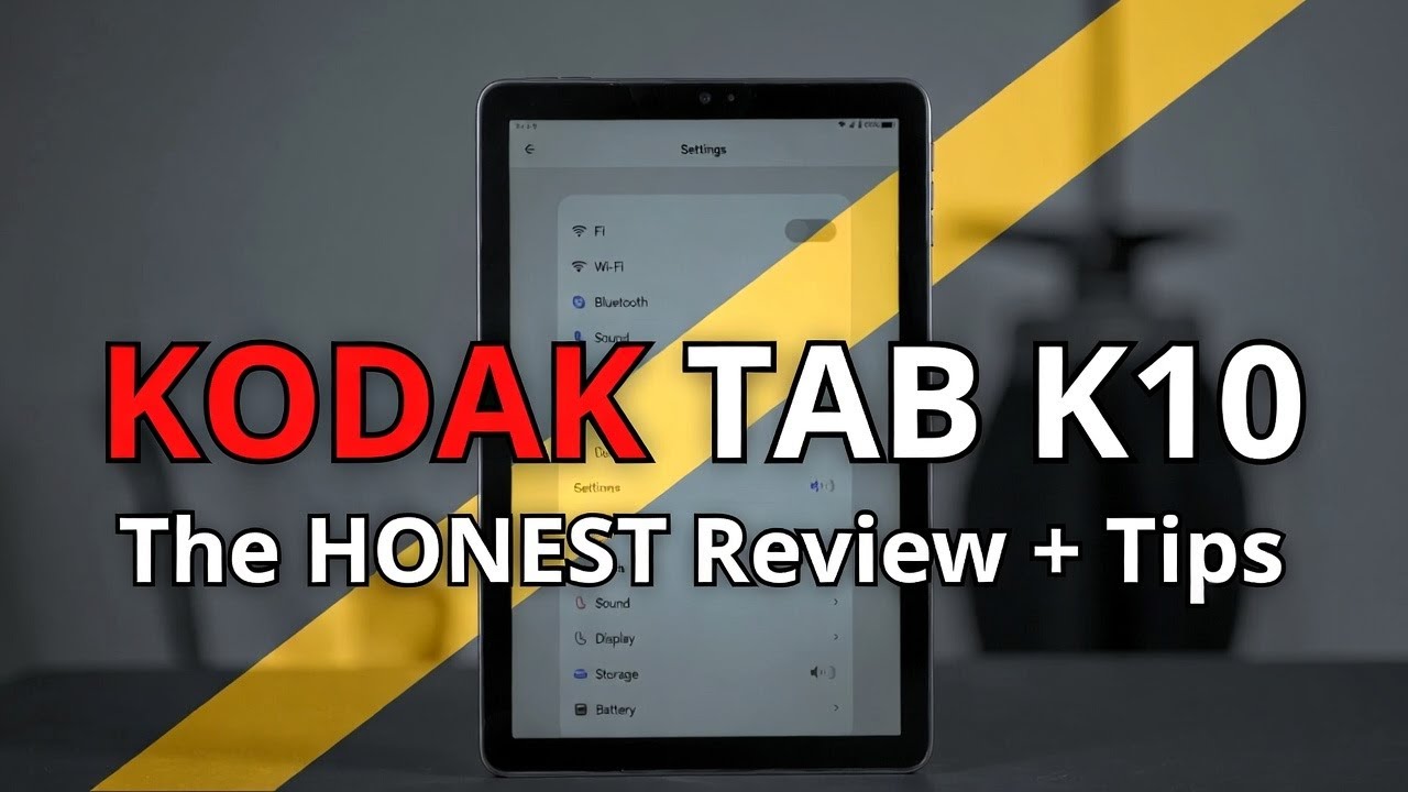 KODAK Tab K10 – Full Review, Problems, Tips & All Settings Explained