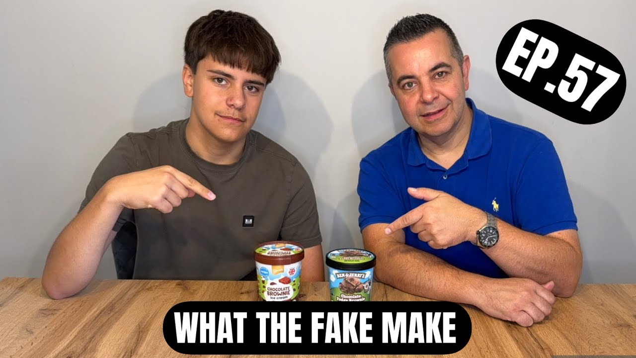 What the fake make: Episode 57 Ben&Jerry’s chocolate fudge brownie Vs Aldi chocolate brownie