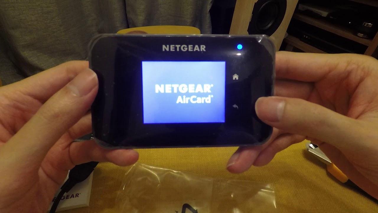 Netgear Aircard 810 Unboxing