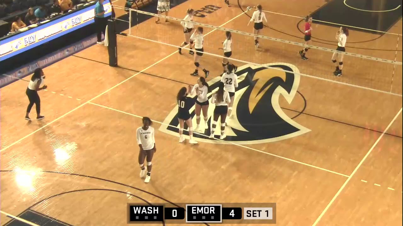 Emory Volleyball  vs. Washington University -  Oct. 6, 2019