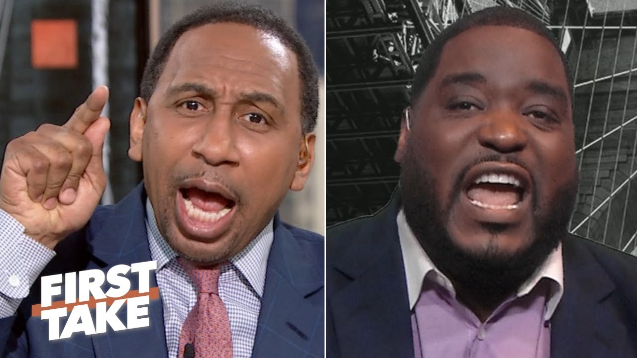 'You have two rings because of Tom Brady!' - Stephen A. gets heated with Damien Woody | First Take