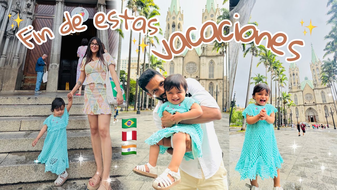 ¡Empezó el gran viaje hacia India con nuestra bebé de un año! ✈️🇮🇳