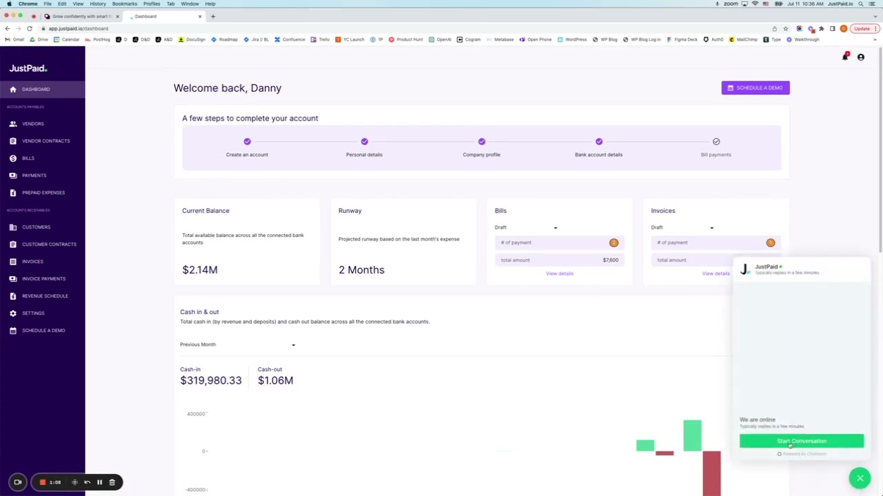 Overview of JustPaid io 📊