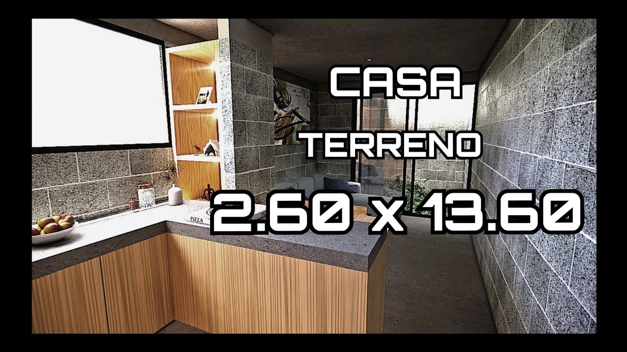 CASA en TERRENO de 35M2. (Probando otra forma de mostrar nuestros proyectos) OPC. 3