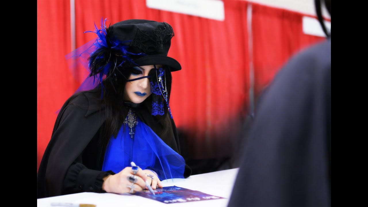 Moi-même-Moitié Anime Weekend Atlanta 2019 Mana-sama autograph session Mana様　MALICE MIZER マナ様　サイン会
