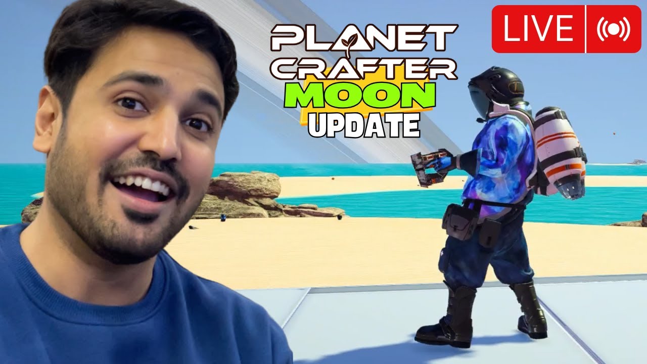 LIVE: Planet Crafter Hindi Gameplay | Making Aqualis Beautiful | Terraforming & Base Building