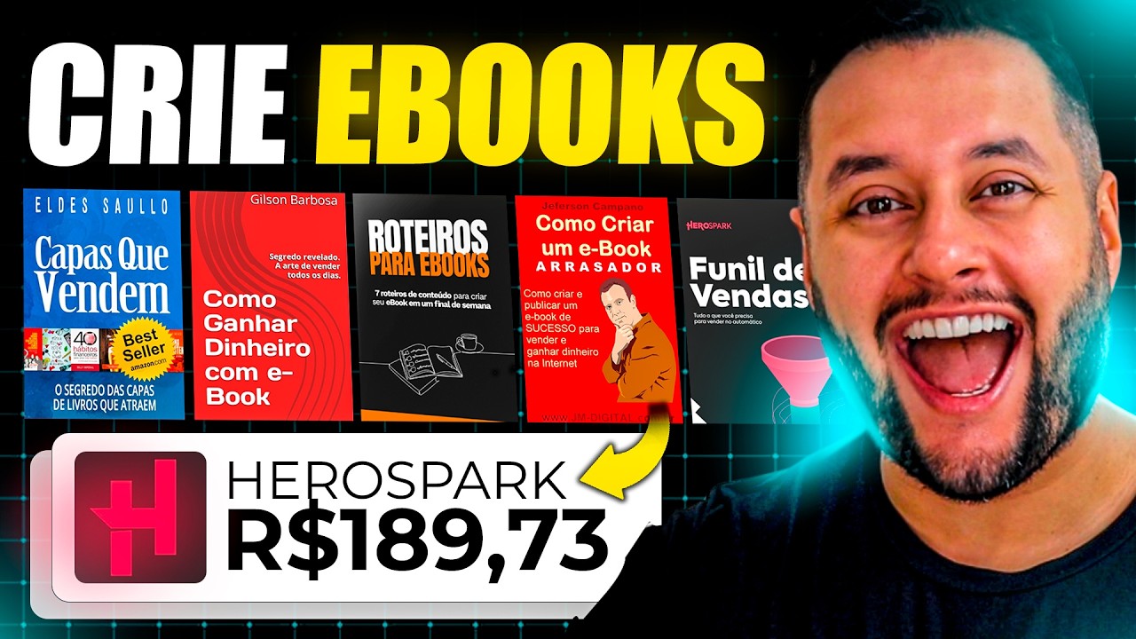 Como criar EBOOKS com IA GRÁTIS e COMPLETOS! (Ebook que faz $19,90 por dia)