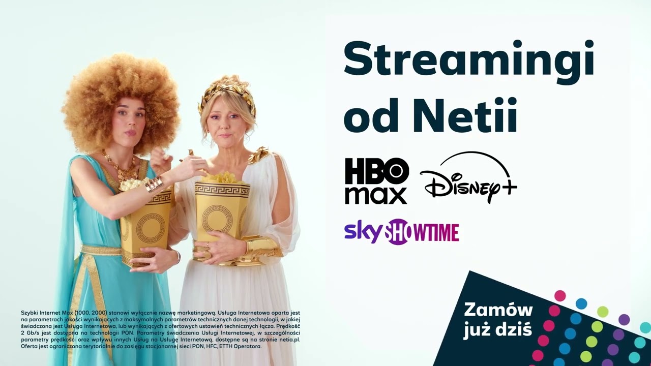 Streamingi od Netii | Kampania 2026