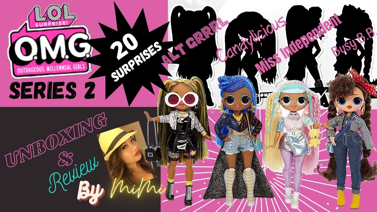 LOL OMG Series 2 Full Collection Fashion Dolls - Unboxing and Review 😏
