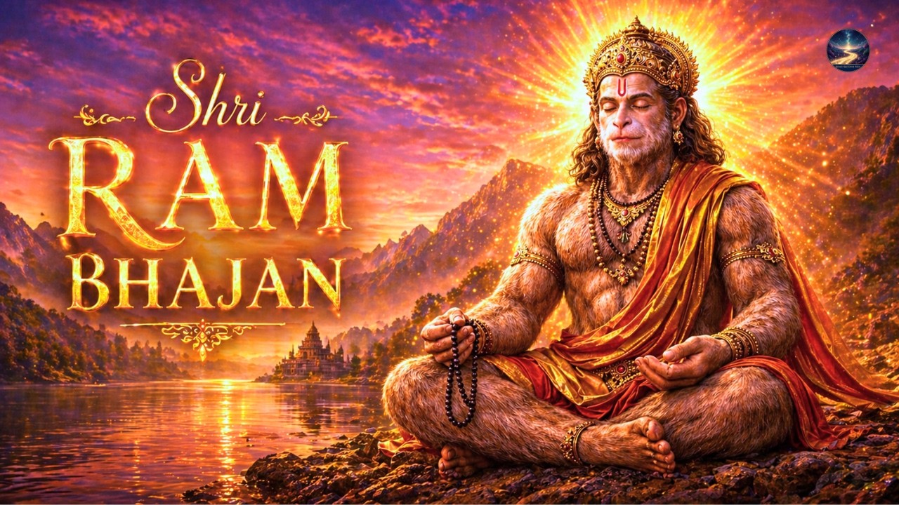 🔴 LIVE: Shri Ram Bhajan for Stress Relief | Slow Live Chanting