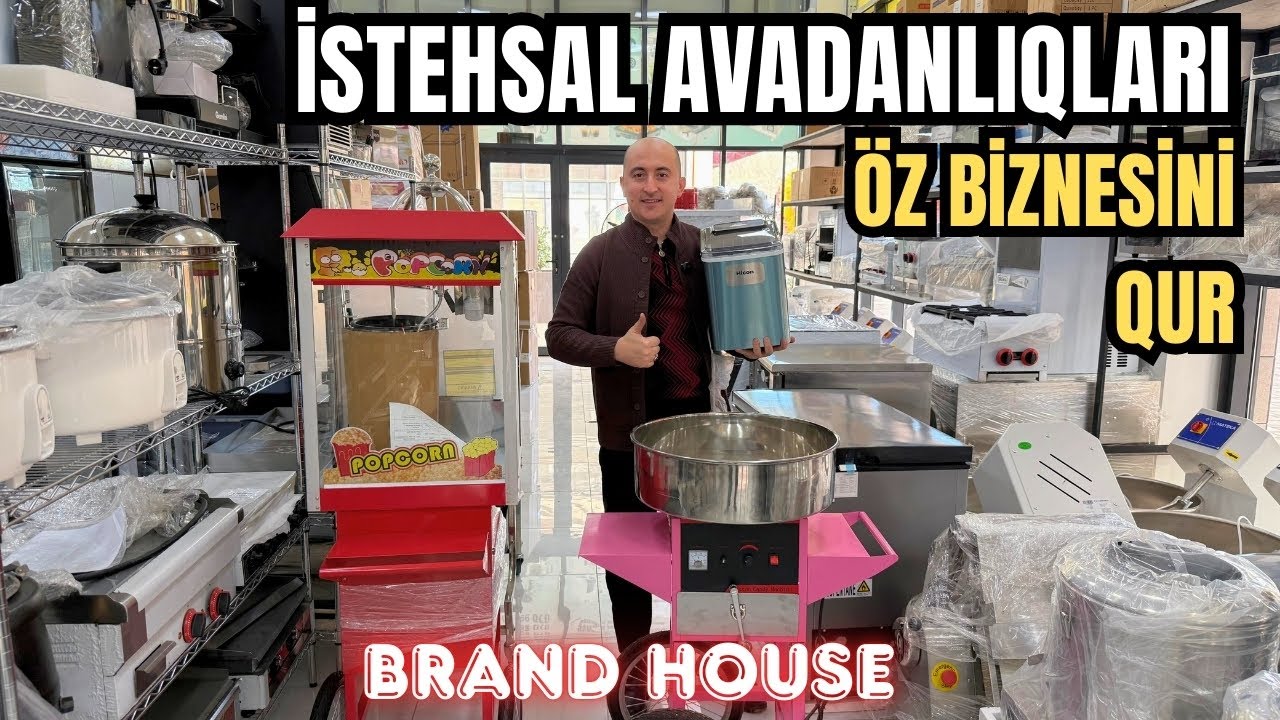 İstehsalat, Biznes və Professional mətbəx avadanlıqları | Brand House