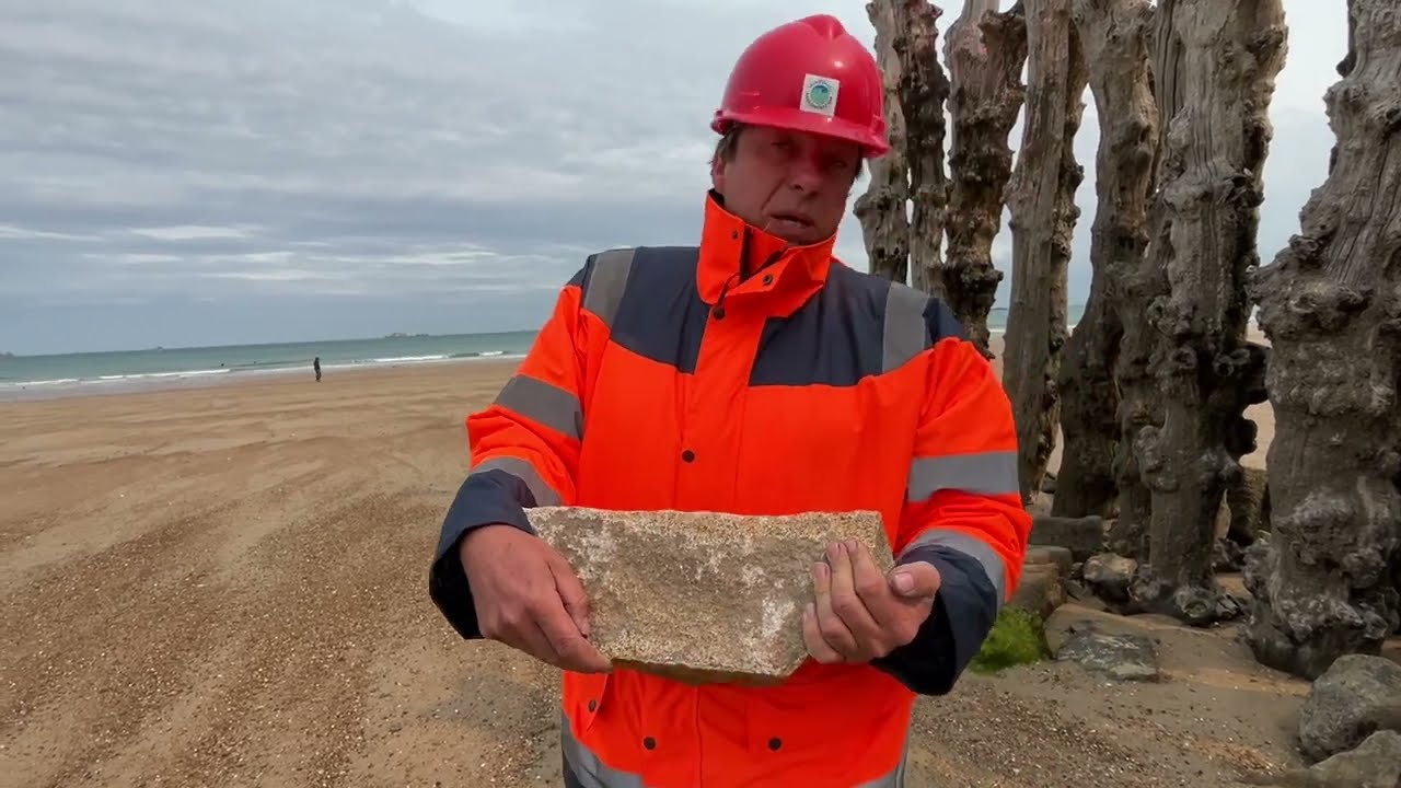 À Saint-Malo, d'où viennent les 947 pierres de la digue de la Brasserie ?