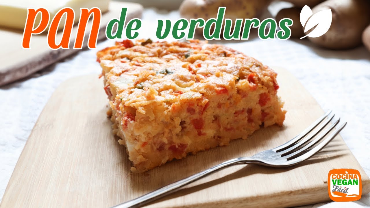Si tienes papas y verduras en tu refrigerador, haz este pan o pastel.