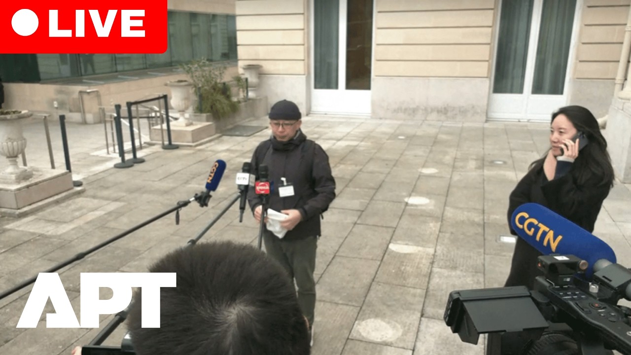 LIVE: China Holds Press Conference After U.S.-China Trade Talks in Paris With Bessent | APT