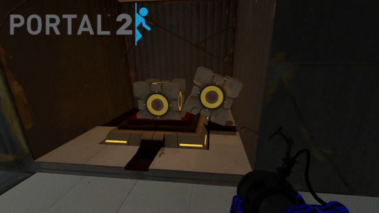 Companion Cubes My Beloveds 💞 - Portal 2 Community Test Chambers