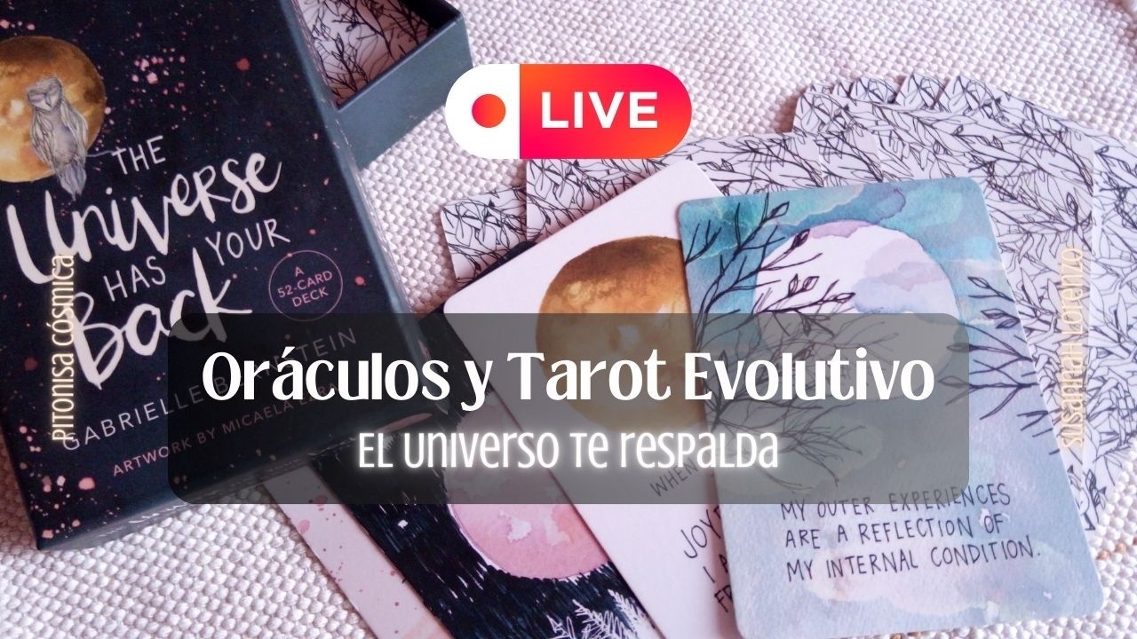 Oráculos y Tarot Evolutivo en Vivo - #tarotinteractivo #tarotevolutivo #inteligenciadivina