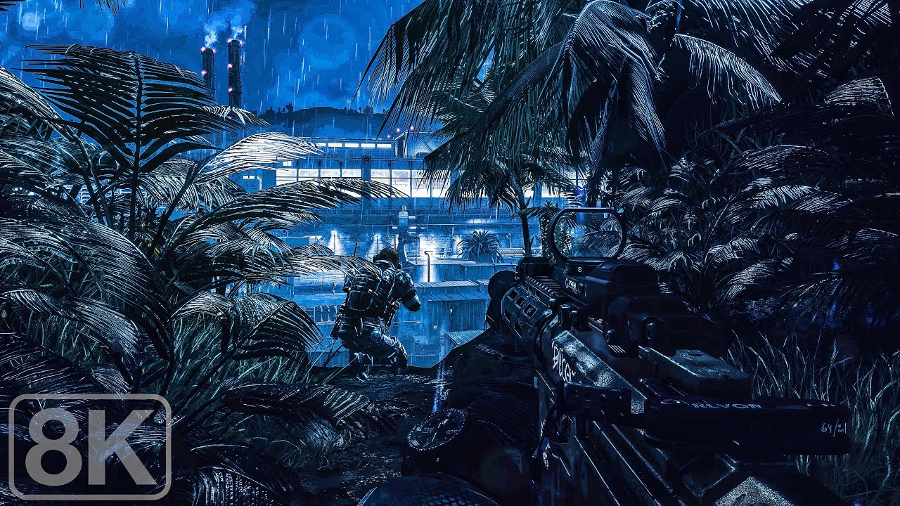 Rio de Janeiro (The Federation Factory Infiltration) Call of Duty Ghosts - 8K