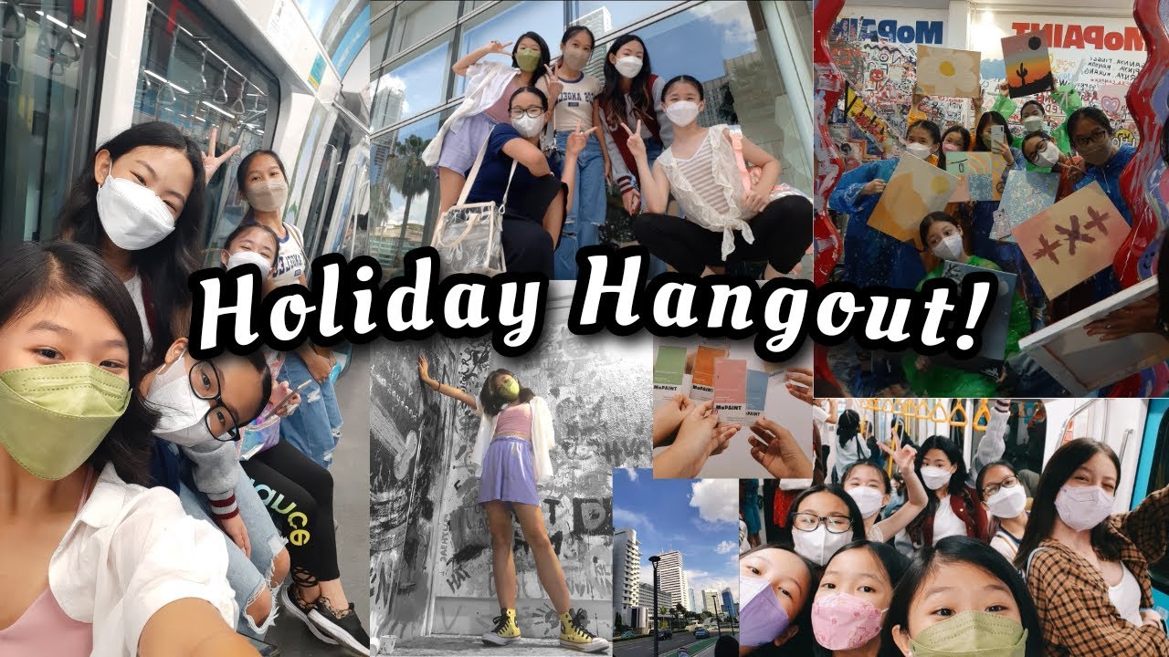 HOLIDAY HANGOUT W/FRIENDS! 🚅 🎨 (Mrt rides, Moja museum, etc) | Ilona Jahja