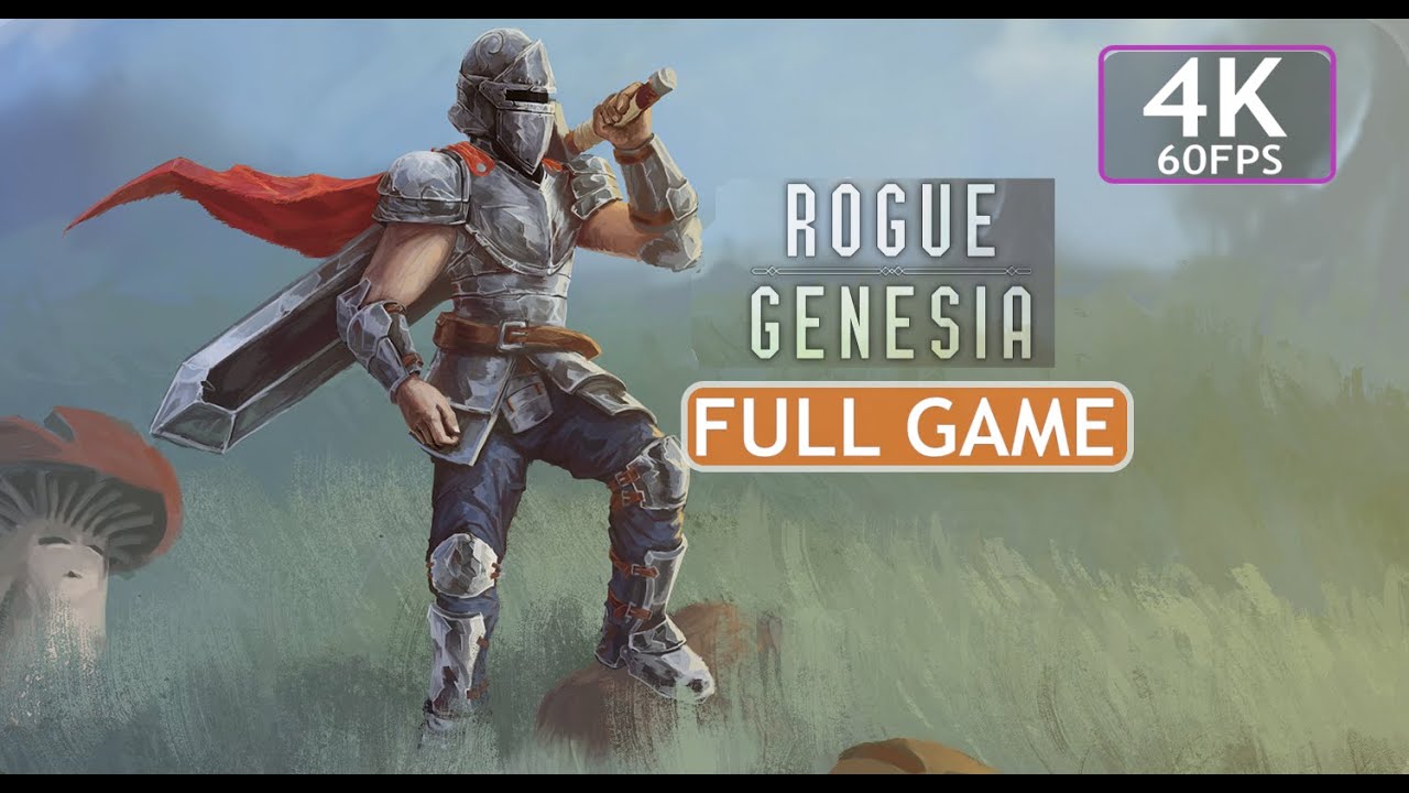 Rogue Genesia I Full Game I No Commentary Walkthrough 4k60fps