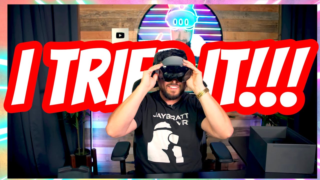 Я купил новую VR-гарнитуру, которая 