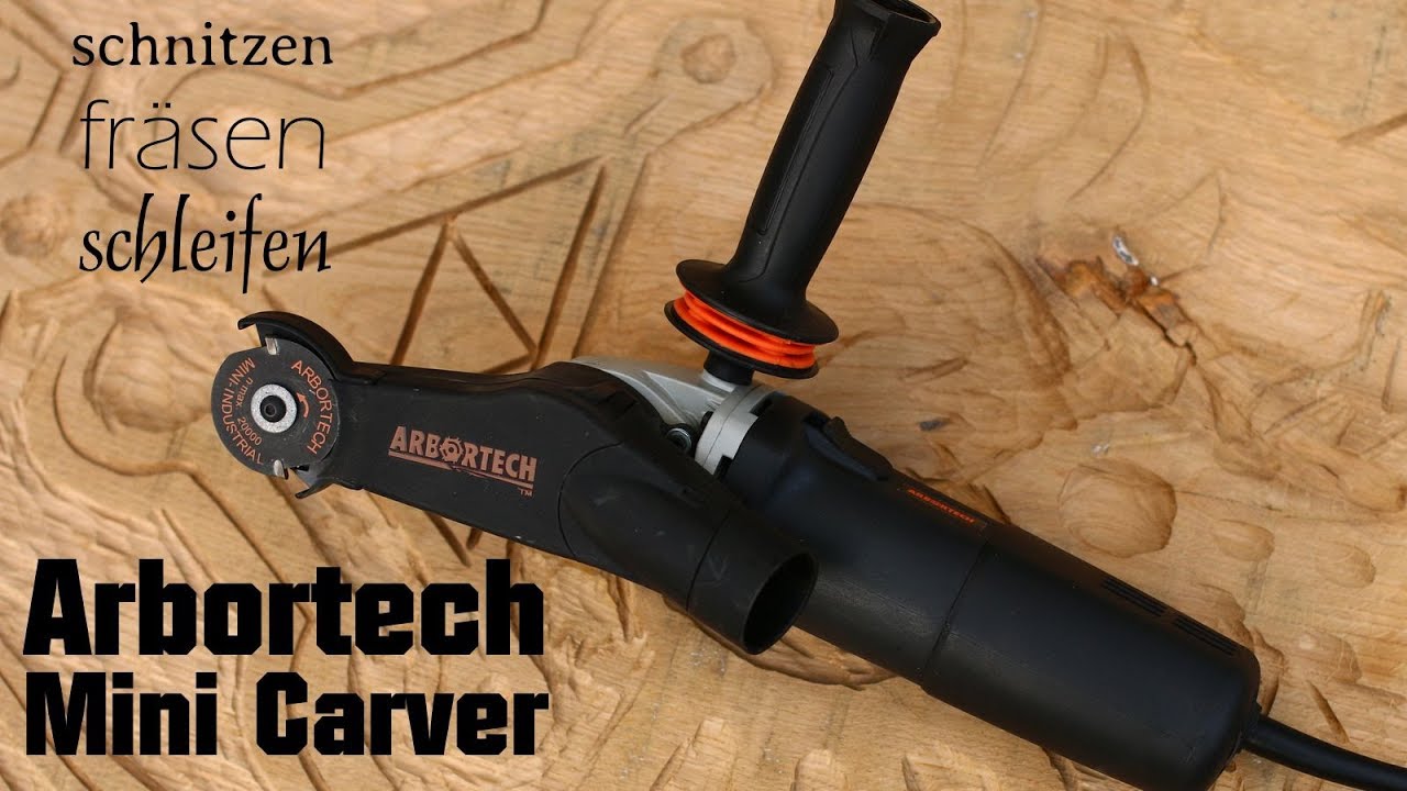 Mini Carver Arbortech Holz schnitzen, fräsen und schleifen