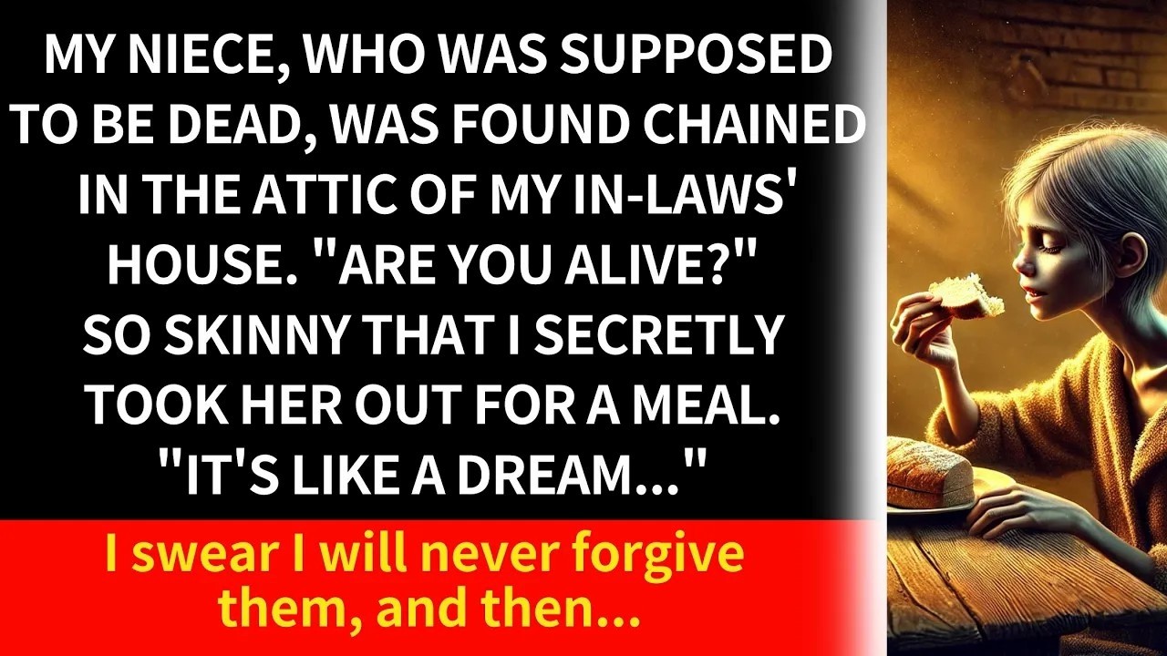 My niece, who was supposed to be dead, was found chained in the attic of my in-laws' house. 'Are you