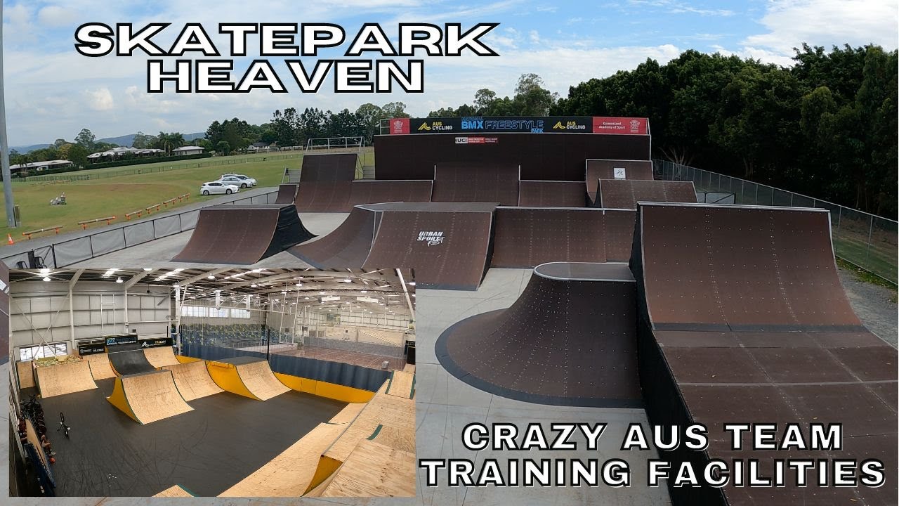 Crazy New AUS Skatepark and a Hotbox Session