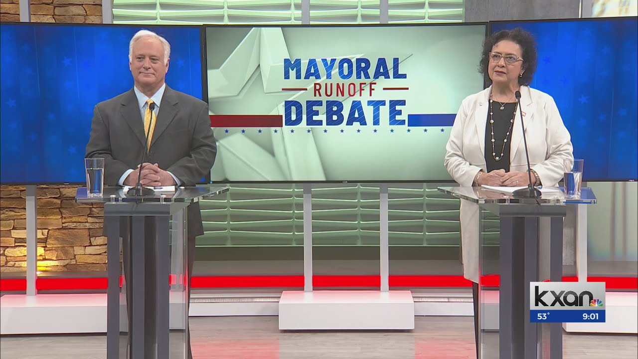 FULL DEBATE: Austin Mayor candidates Celia Israel, Kirk Watson face off