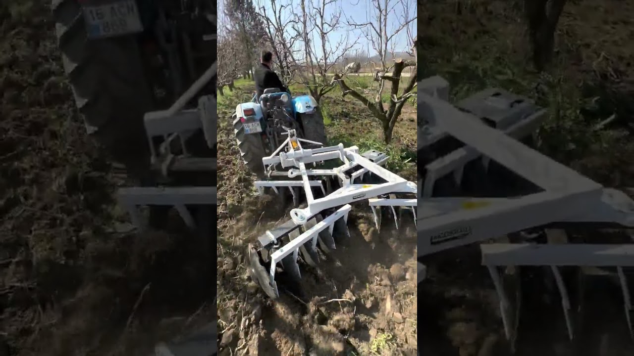 AGRO MAKİNE'DEN! Kadıoğlu Bursa Asma Tandem X Tipi Piston Kaydırmalı Diskaro - Bursa 2051 Modeli