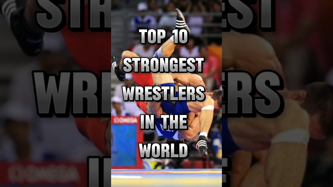 TOP 10 STRONGEST WRESTLERS IN THE WORLD||#ytshorts #viral #edit #facts #top10 #trending #fyp #shorts