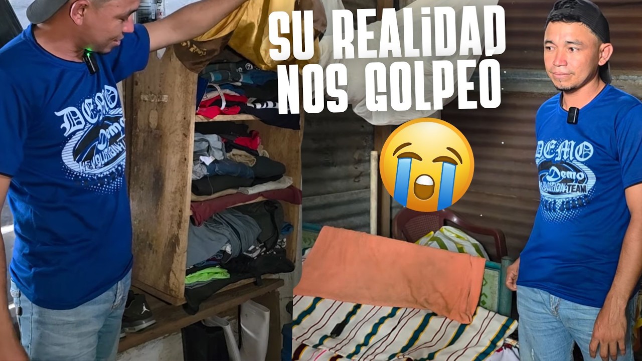 RENÉ nos dio un TOUR POR SU CASA, mostró una realidad desgarradora😭😭 Es imposible vivir ahi😭😭