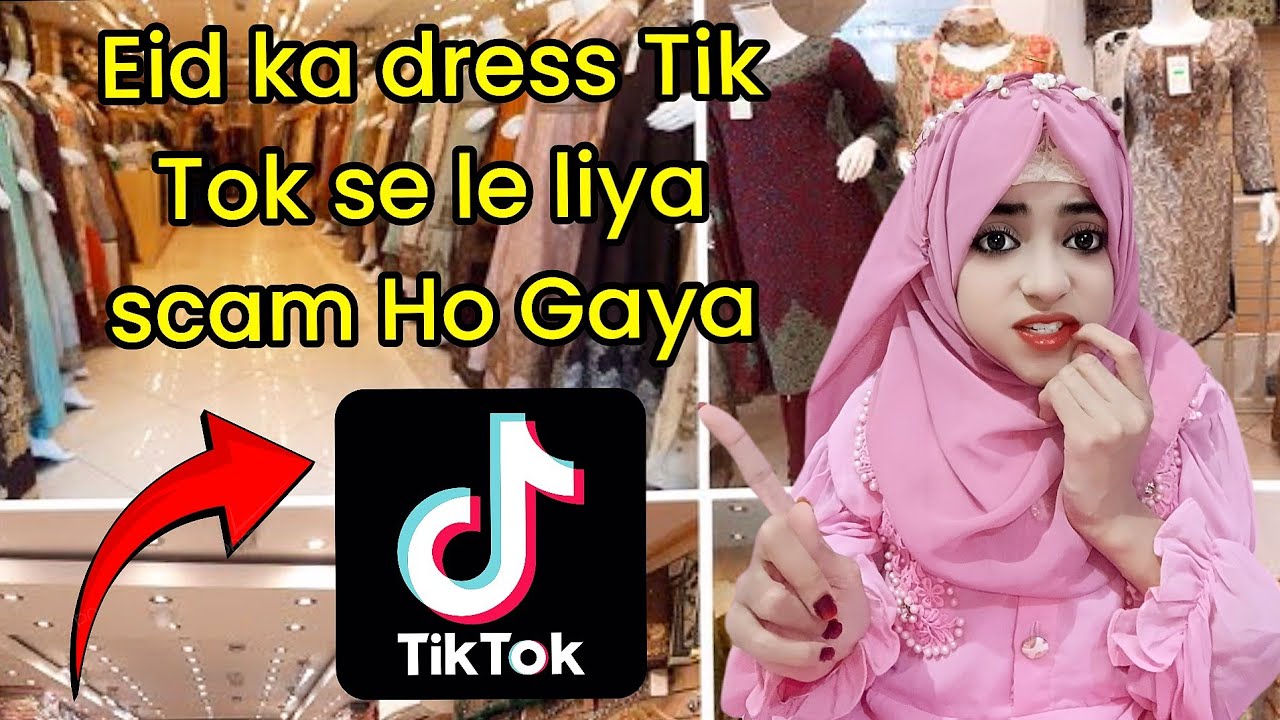 Eid ka dress Tik Tok se order kar liya aur scam ho gaya 💔😩 || mama se bahut dant Pari 🤕👗 | eid dress