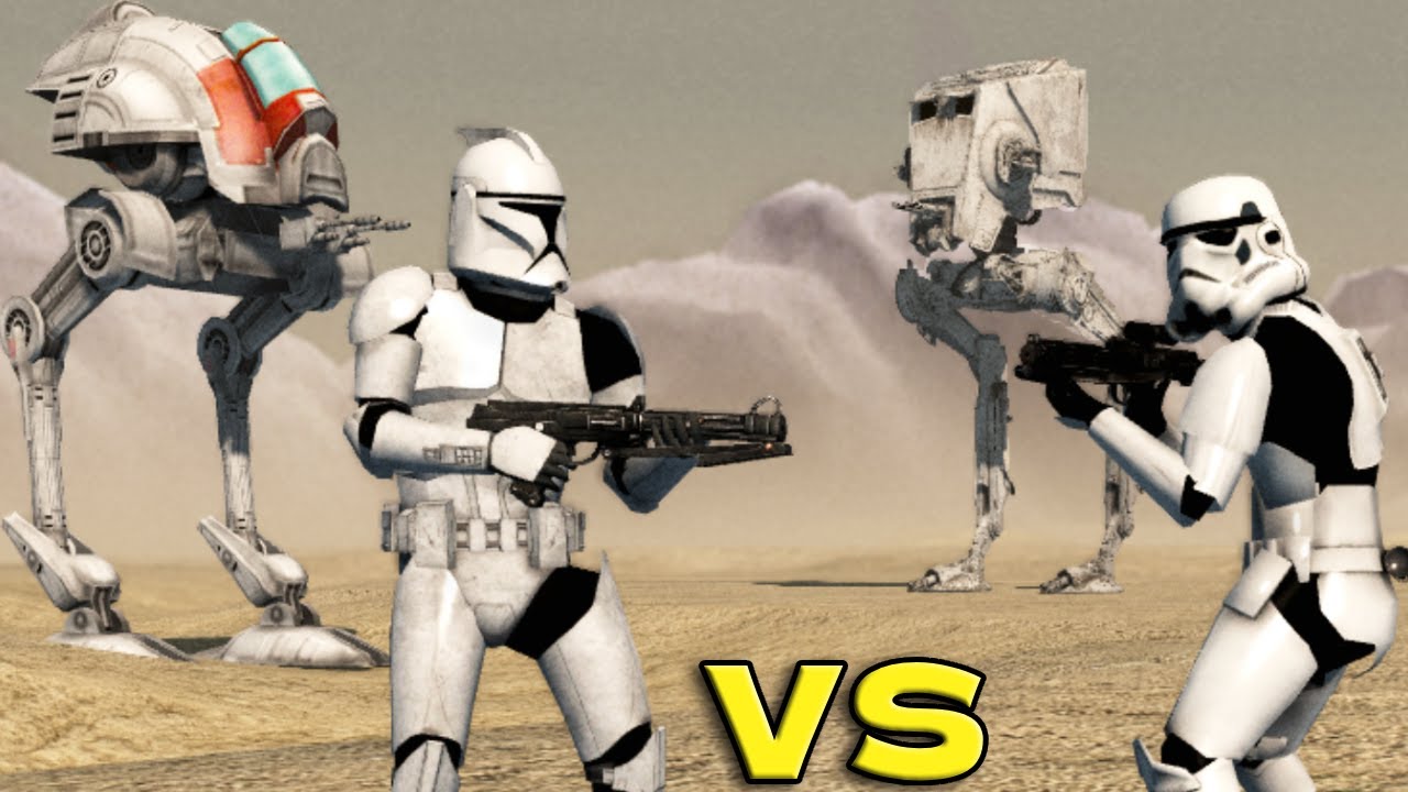 Galactic Republic vs Galactic Empire - Men of War: Star Wars Mod