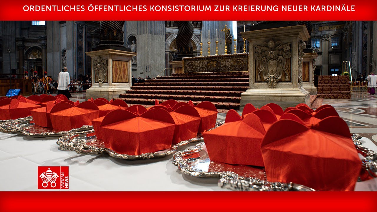Ordentliches öffentliches Konsistorium 7. Dezember 2024 Papst Franziskus