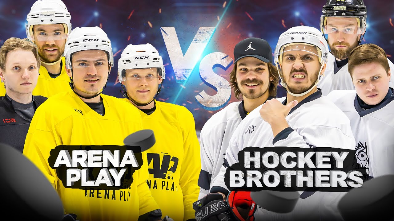 ARENA PLAY vs HOCKEY BROTHERS!