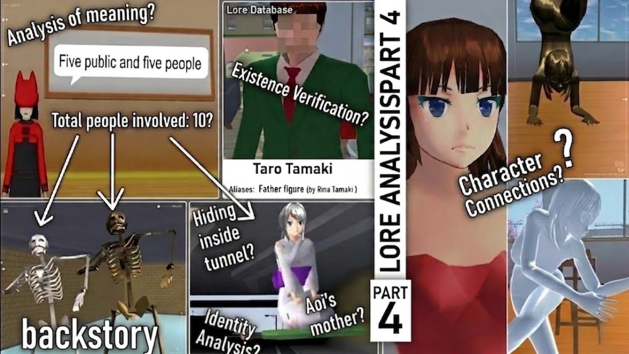 Тайна / Секрет (Часть 4) в Sakura School Simulator