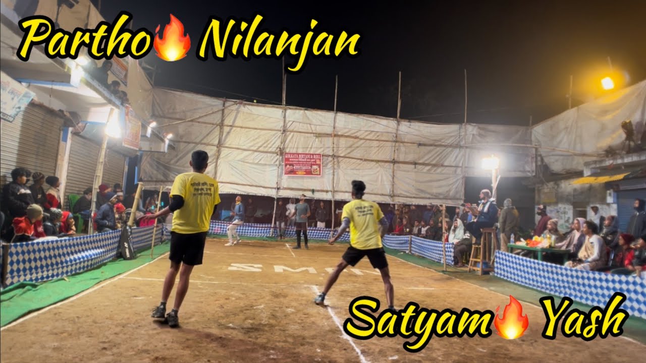 (Benga🆚Bihar) Outdoor Badminton Match Nilanjan & Partho Vs Satym & Yash #shuttlershubho #badminton