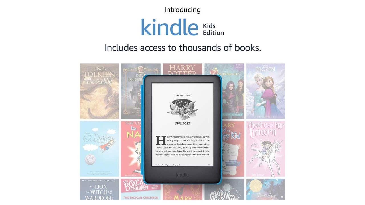 Kindle Kids Edition, a Kindle designed for kids, with parental controls