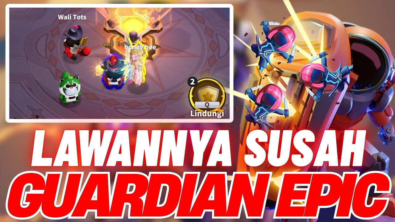 SPY EPIC LAWAN GUARDIAN EPIC‼ SUSAH BANGET BUAT NAGKEP NYA BERUBAH TERUS