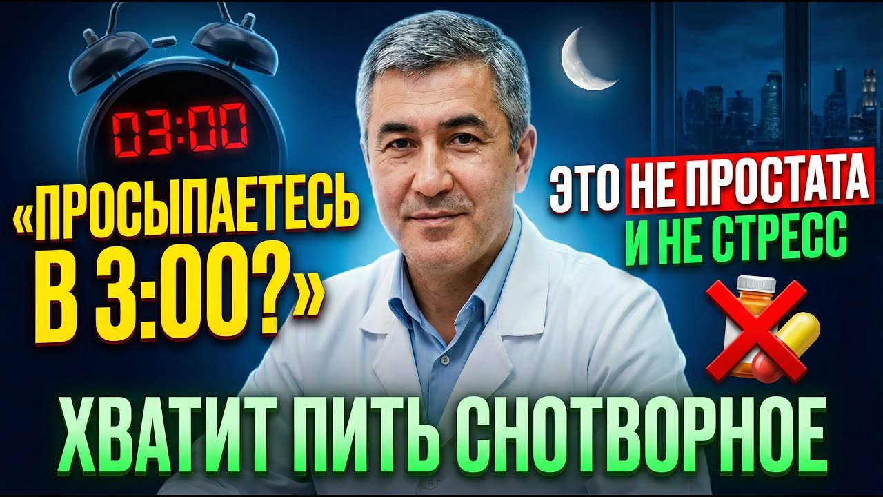 Бессонница после 50? Хватит пить снотворное — сделайте ЭТО вечером! Врач объясняет