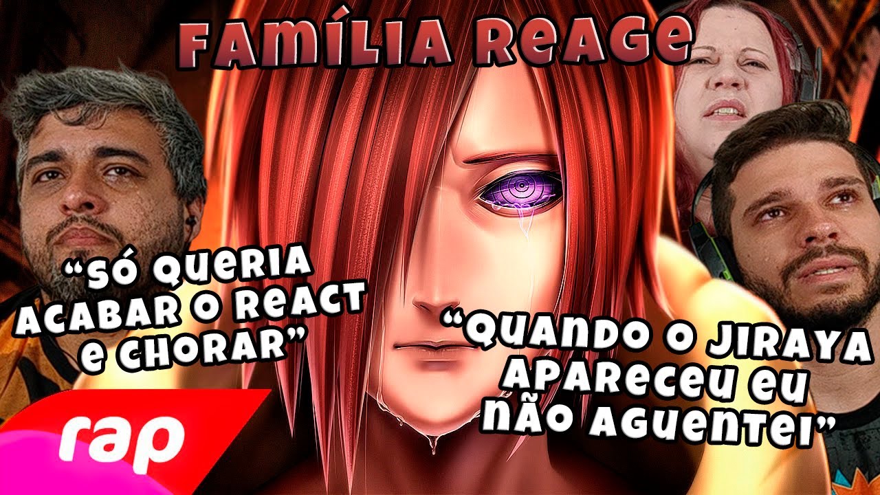 Família Reage | Rap do Nagato (Naruto) - MINHA DOR | NERD HITS