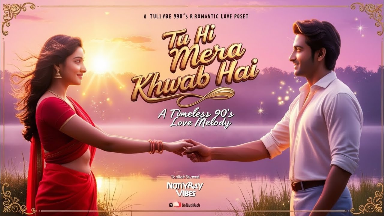 Tu Hi Meri Khwab Hai 💖 90s Style Love Song | Old Is Gold Romantic Melody, 90s Hits hindi song's 