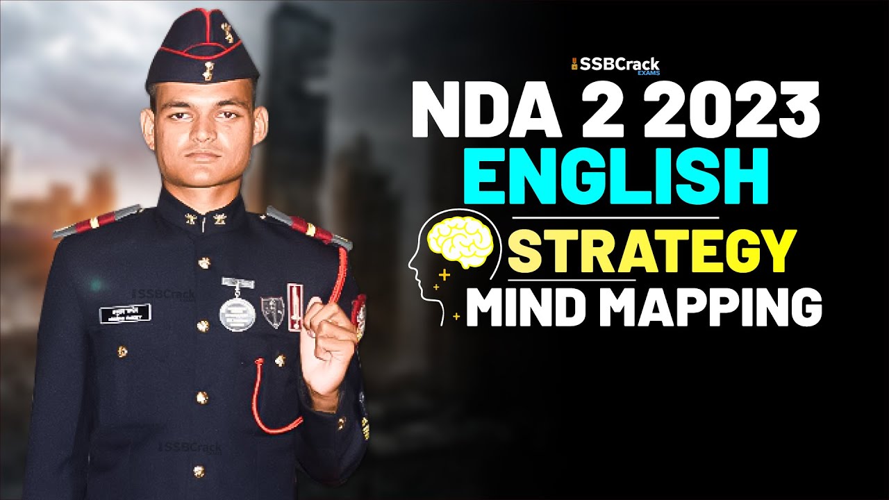 NDA 2 2023 Exam English Complete Study Plan & Mind Mapping