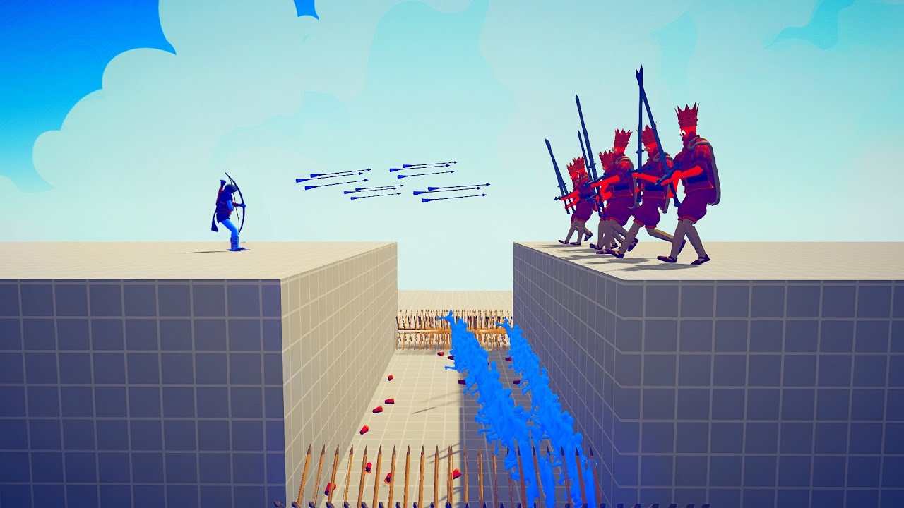 PERSIAN IMMORTAL ARCHER + 30 ZOMBIE vs DIFFERENT UNITS| TABS - Totally Accurate Battle Simulator