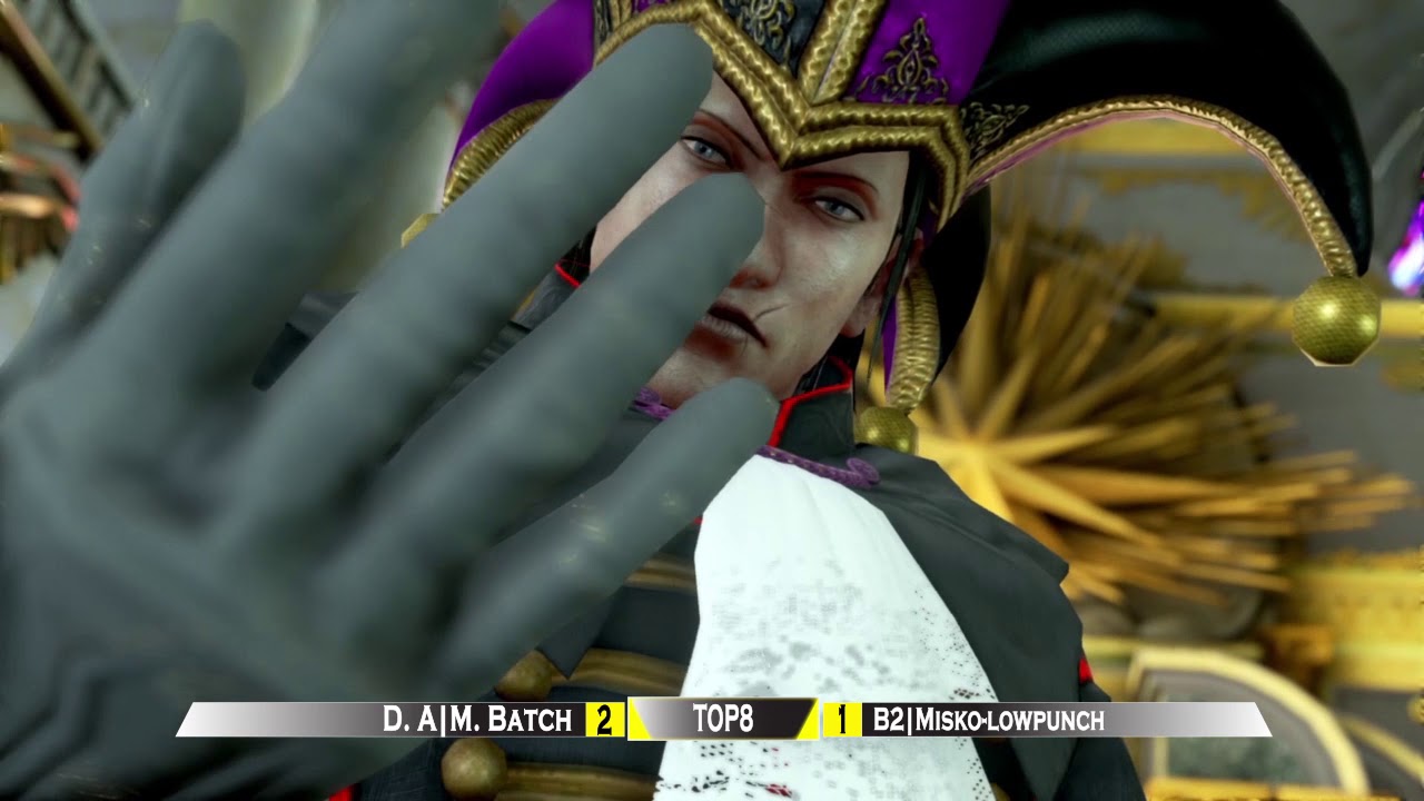 TEKKEN 7 -BATTLE OF GODS-Top8:D. A|M. Batch(Dragunov) vs B2|Misko-lowpunch(Nina,Negan)