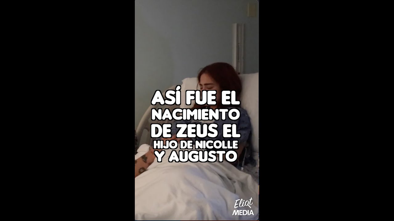 ASÍ FUE EL COMPLICADO NACIMIENTO DE ZEUS, EL HIJO DE NICOLLE Y AUGUSTO #shorts
