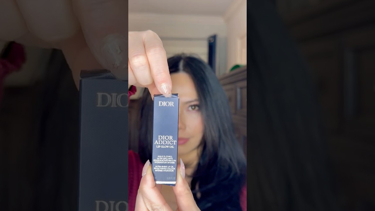 New Dior Lip Glow Oil in Black Cherry✨@diorbeauty