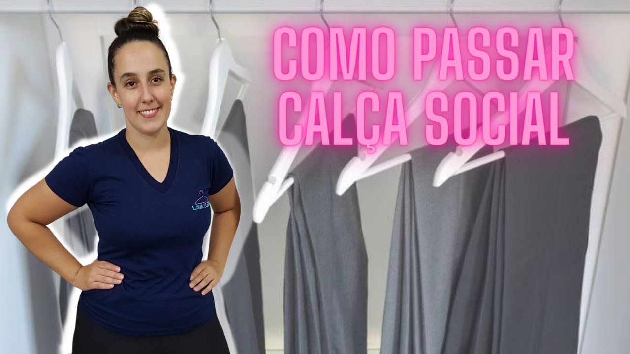 Passo a Passo de Como Passar Calça Social