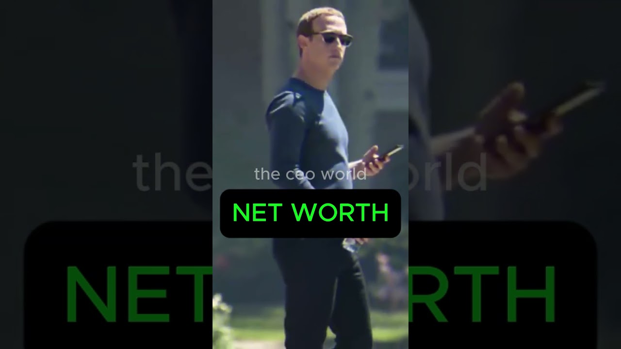 Meta CEO Net Worth Breakdown: