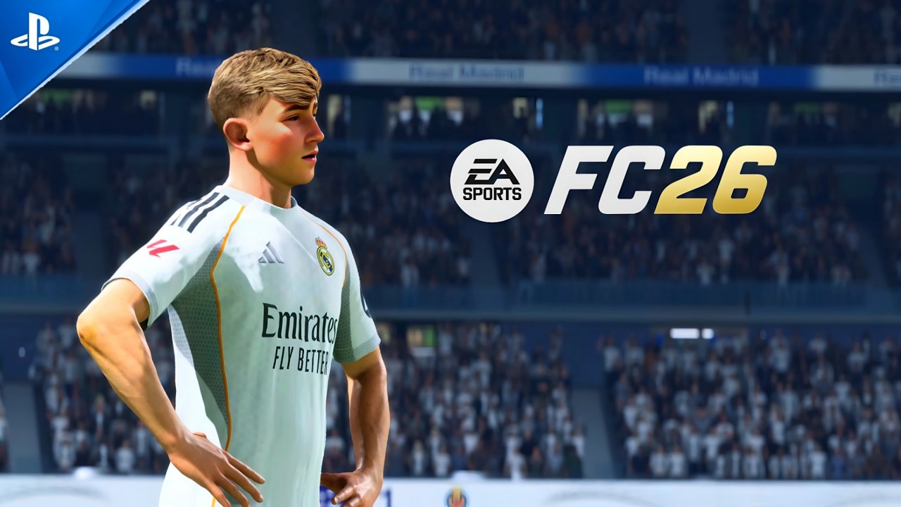 دوري أبطال أوروبا / ريال مدريد VS بنفيكا / أي إيه أف سي 26 - بلايستيشن 5 | EA SPORTS FC 26 PS5 